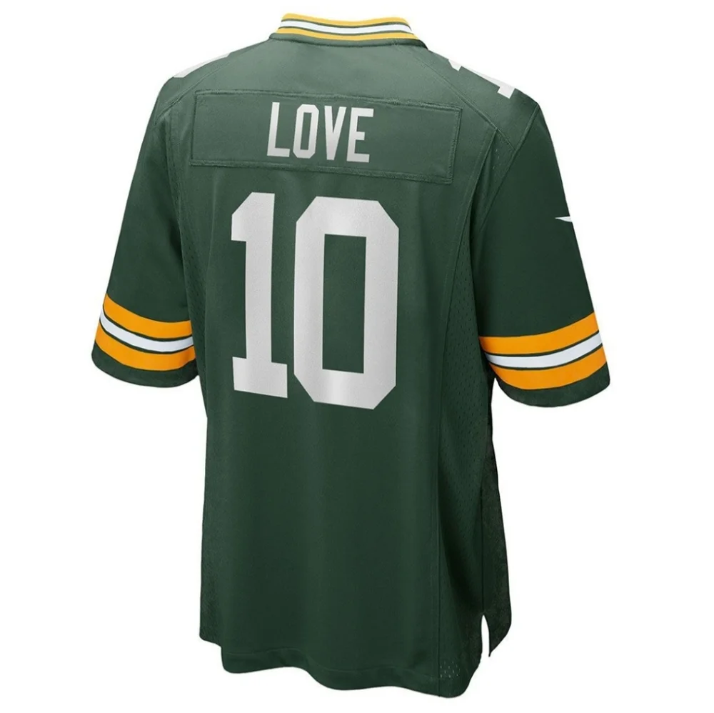 #10 Jordan Love Nike Boy's Home Game Jersey - Picture 2 of 6